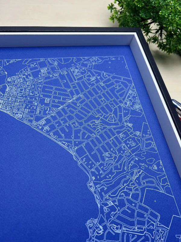 Custom pen plotter art — unique handcrafted gift. 
Every piece is made by hand using professional inks on premium quality paper. 
Original design, archival-grade durability, guaranteed excellence.